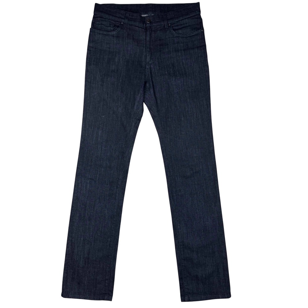 Versace Collection Trend Jeans Straight Medusa Mens 32x33 Dark Indigo Designer